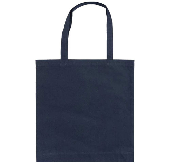 Eco Friendly Cotton Shopping Bags - Navy Blue